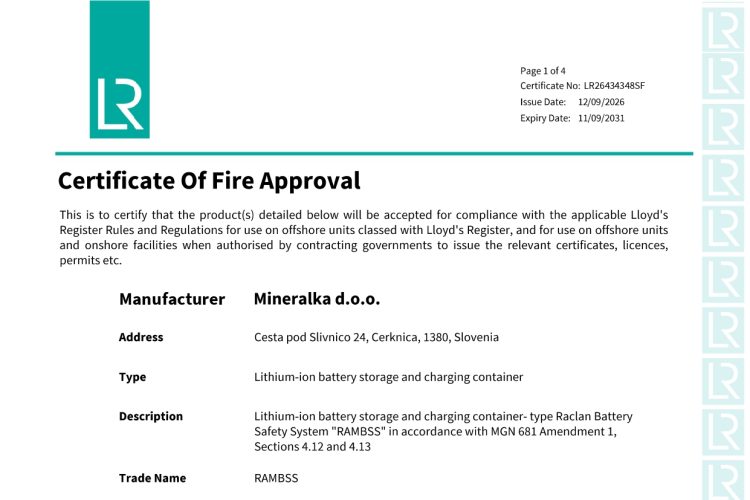 Lloyd’s Register Type Approval